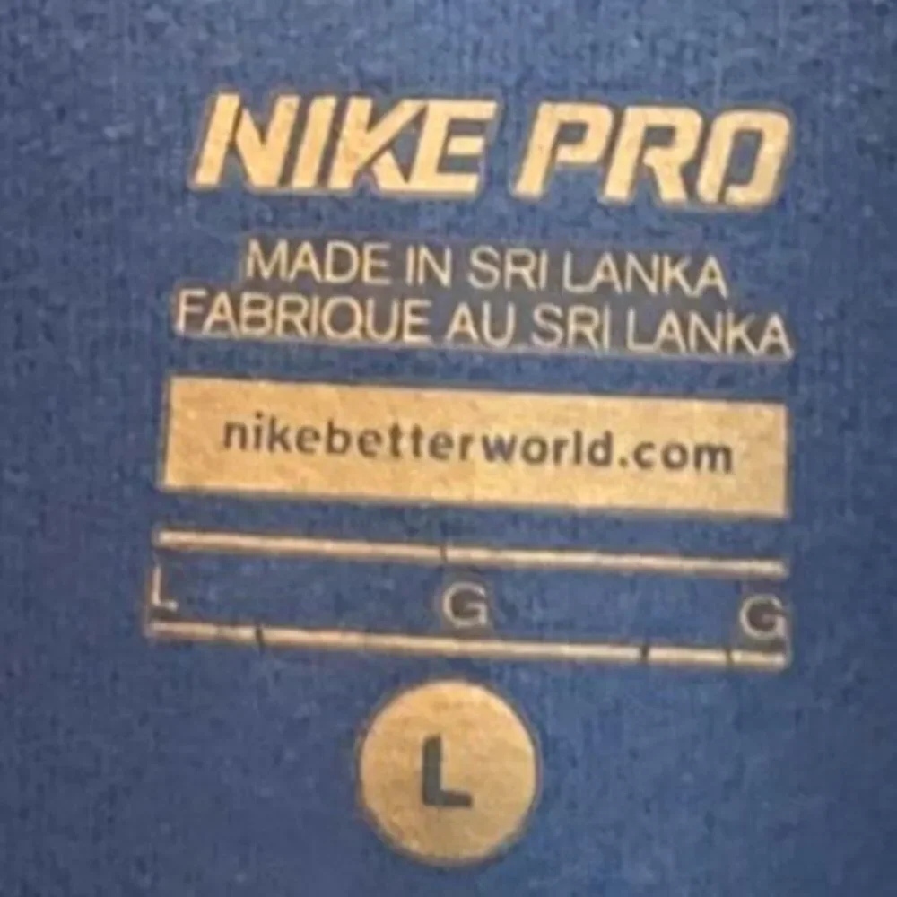 Women's Nike Pro Hyper Warm Hybrid Training Top Blue Large NWOT